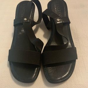 Black Strappy Sandals